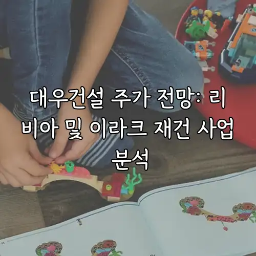 대우건설 주가 전망: 리비아 및 이라크 재건 사업 분석