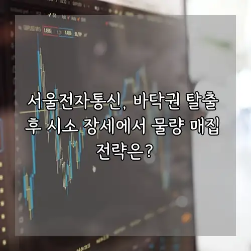 서울전자통신, 바닥권 탈출 후 시소 장세에서 물량 매집 전략은?